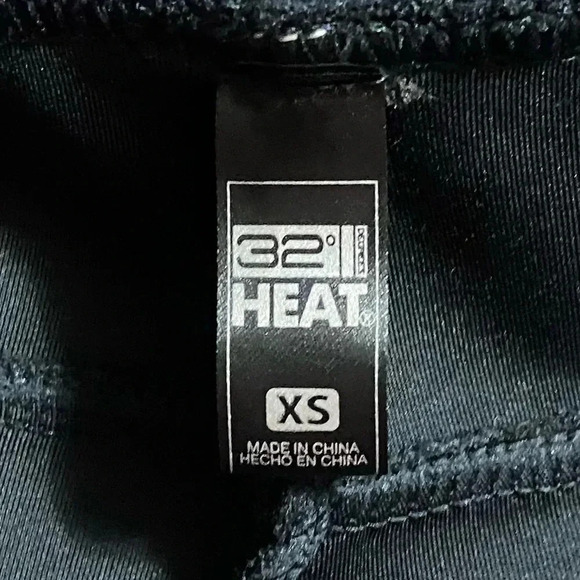 32 Degrees Heat Cargo Joggers XS Black Super Soft Stretch Comfort Loungewear NWT - Picture 12 of 14